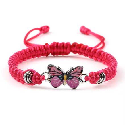 Náramek Pink Butterfly