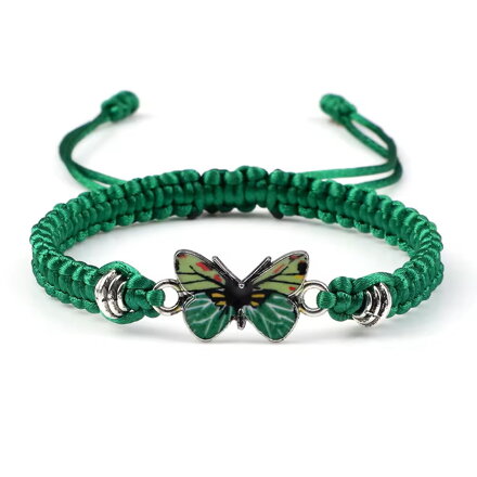 Náramek Green Butterfly
