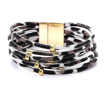 Náramek Miranda Trendy Leopard HY986-2