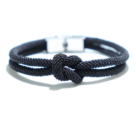 Náramek s uzlem AM1381 Black