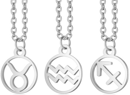 Přívěsek se znamením zvěrokruhu 4136 Stainless Steel