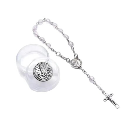 Náramek Růženec R141 Pink