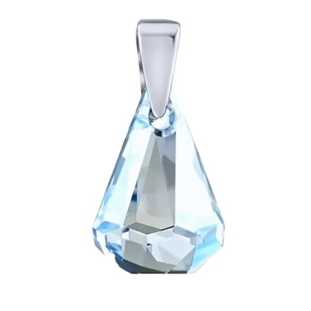 Strieborný prívesok XIRIUS Raindrop 14mm Blue Shade so Swarovski® Crystals