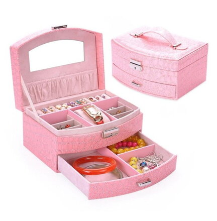 Šperkovnice Miranda 9472 Pink