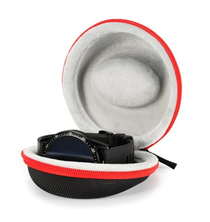 Pouzdro na hodinky Miranda PM233 Black-red-white