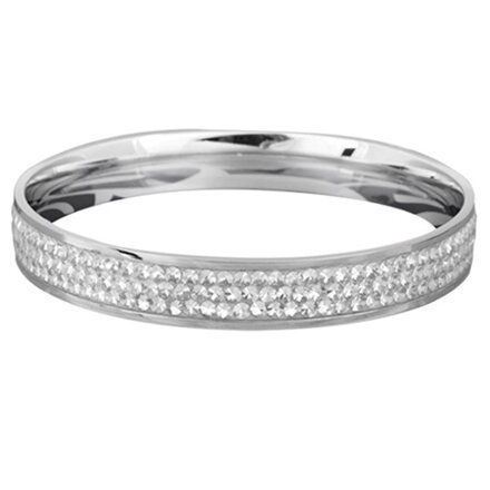 Tribal Náramek Swarovski BSSW12-CZ chirurgická ocel