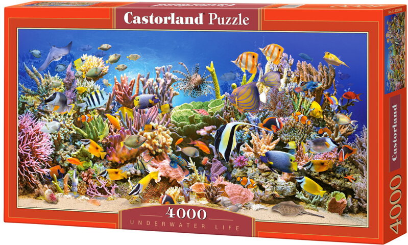 Puzzle Castorland 4000 dílků - Podvodní život Puzzle Castorland 4000 dílků - Podvodní život