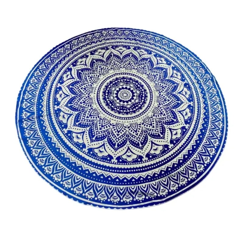 Kulatá plážová deka - Mandala Kulatá plážová deka - Mandala