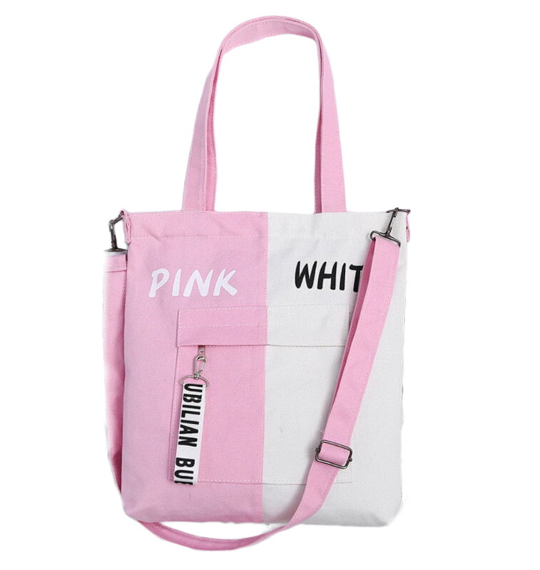 Kabelka Miranda Pink White Kabelka Miranda Pink White