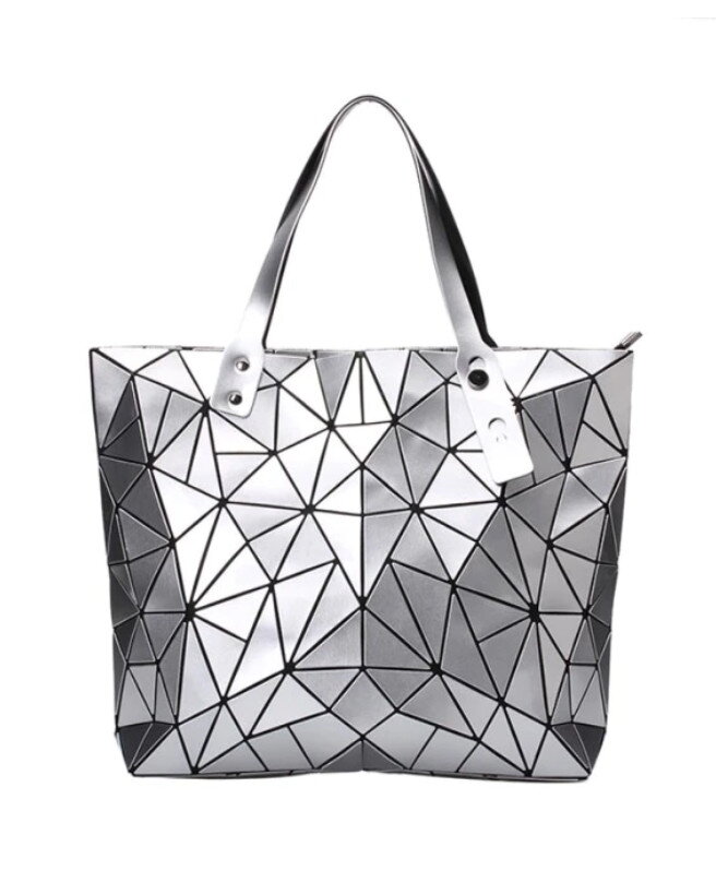 Dámská kabelka Geometric AM116 Silver Dámská kabelka Geometric AM116 Silver