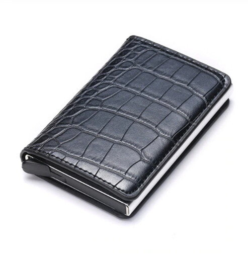 Pouzdro na karty a bankovky Cardslide Croco X-12D