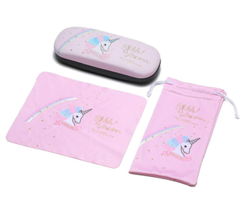 Pouzdro na brýle Unicorn pink