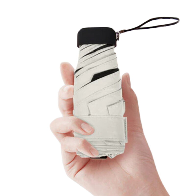 Skládací mini deštník D8515 Gray 16cm