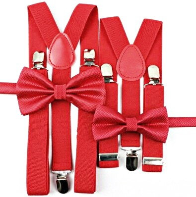 Combo motýlek a kšandy Miranda S12 Red Combo motýlek a kšandy Miranda S12 Red