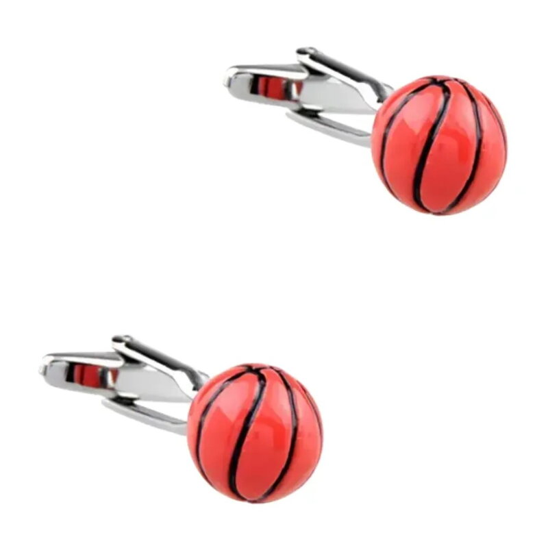 Manžetové knoflíky basketbal míčky Manžetové knoflíky basketbal míčky