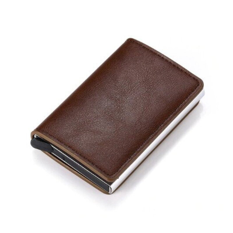 Pouzdro na karty a bankovky Cardslide Brown
