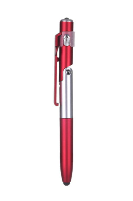 Stylus s propiskou 4-in-1 PS8126 Červený Stylus s propiskou 4-in-1 PS8126 Červený