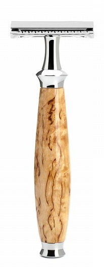 Mühle Purist Karelian Burl Birch holicí strojek Mühle Purist Karelian Burl Birch holicí strojek