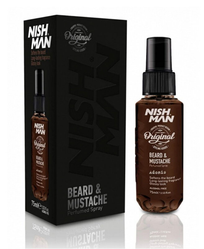Nishman Beard & Mustache Adonis parfém na vousy 75 ml Nishman Beard & Mustache Adonis parfém na vousy 75 ml