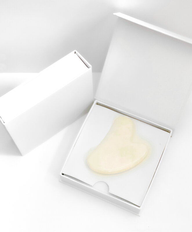 Miranda Masážní kámen Gua Sha Corazon Jadeit Miranda Masážní kámen Gua Sha Corazon Jadeit