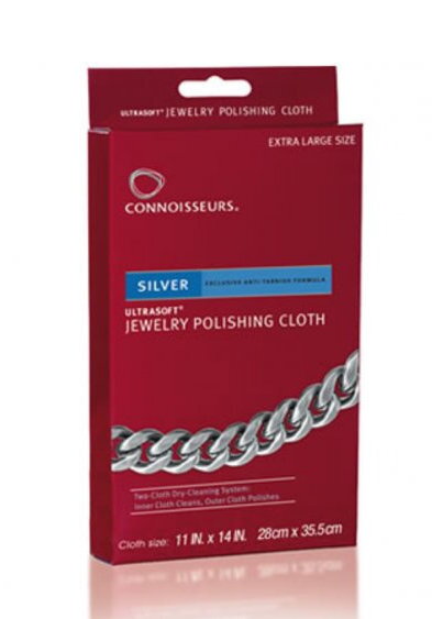Čistící utěrka na stříbrné šperky Connoisseurs CN-1031/AG Čistící utěrka na stříbrné šperky Connoisseurs CN-1031/AG