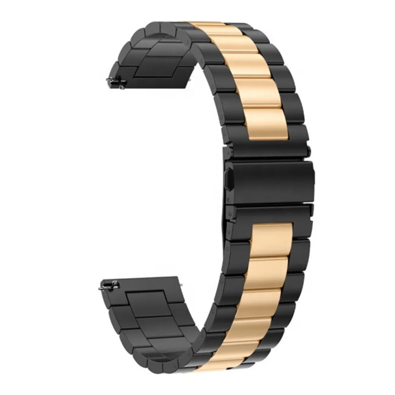 Kovový řemínek na hodinky PD304 Black-Gold