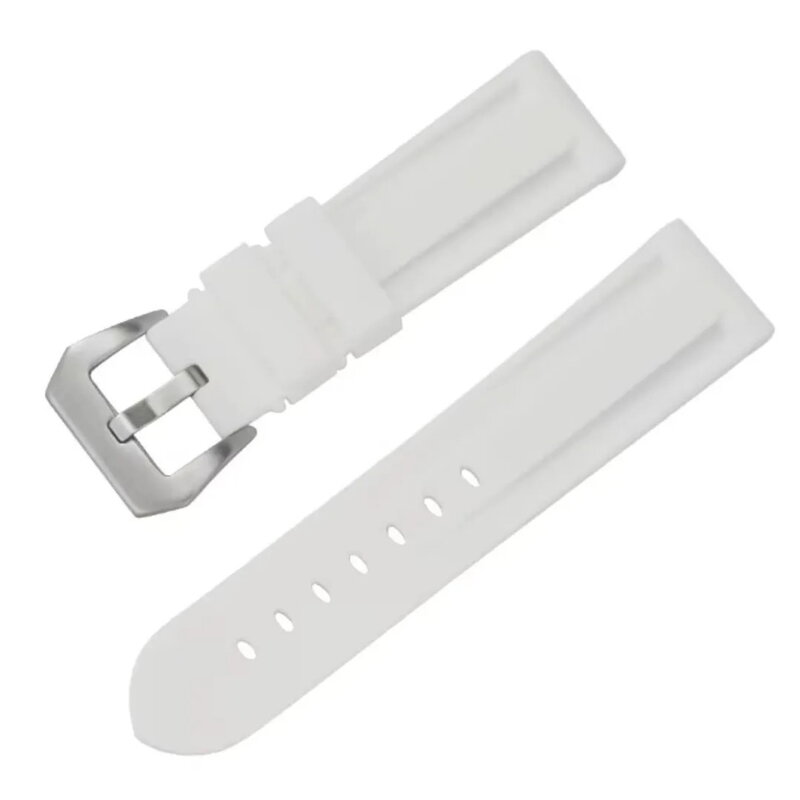 Silikonový řemínek na hodinky AM350 bílý