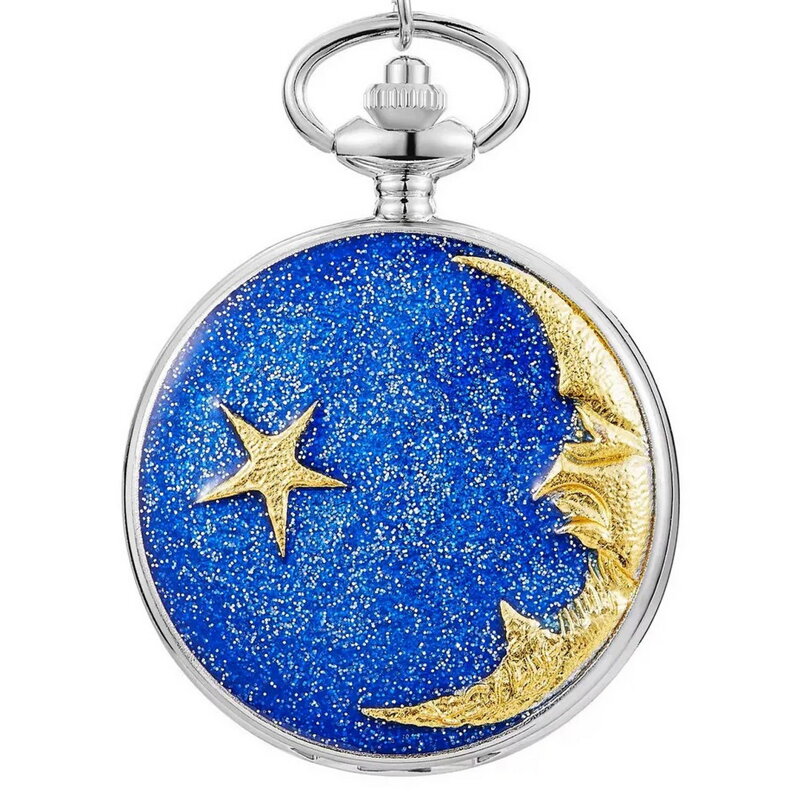 Kapesní hodinky Měsíc