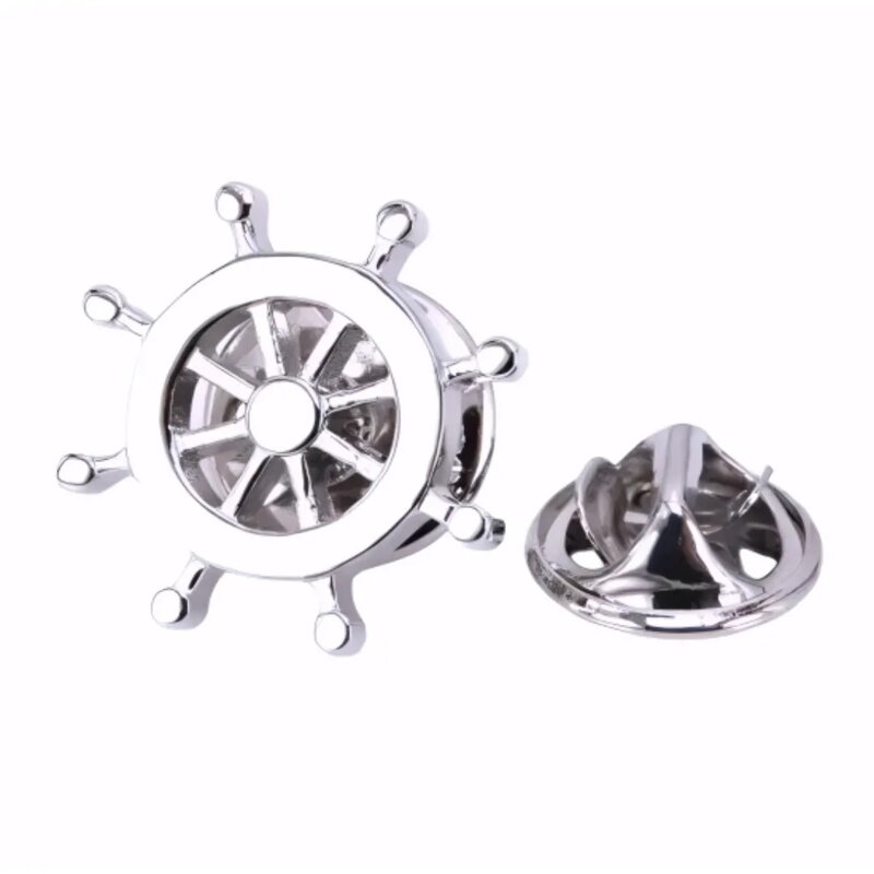 Brož do klopy Kormidlo B5357 Silver