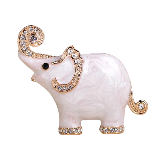 Brož Bílý Slon B0705