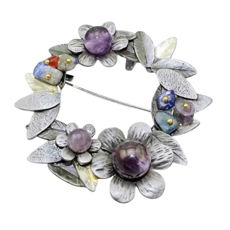 Brož Flower Vintage Style MF65 Brož Flower Vintage Style MF65