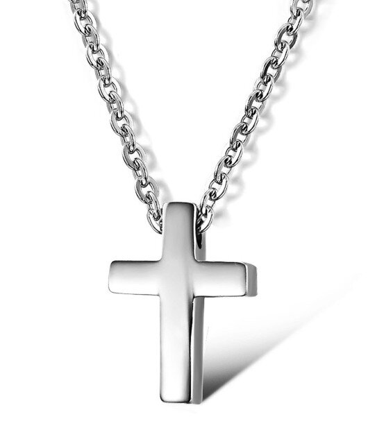 Přívěsek kříž B856 Silver Přívěsek kříž B856 Silver