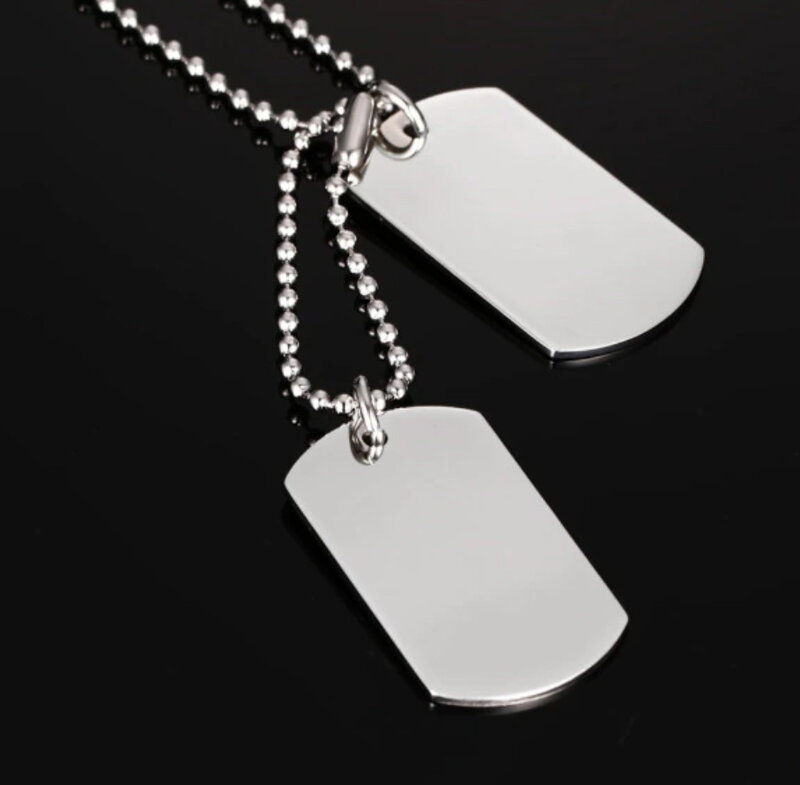 Přívěsek Psí známky PS235 Silver
