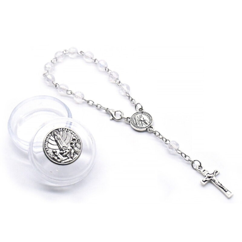 Náramek Růženec R141 čirý