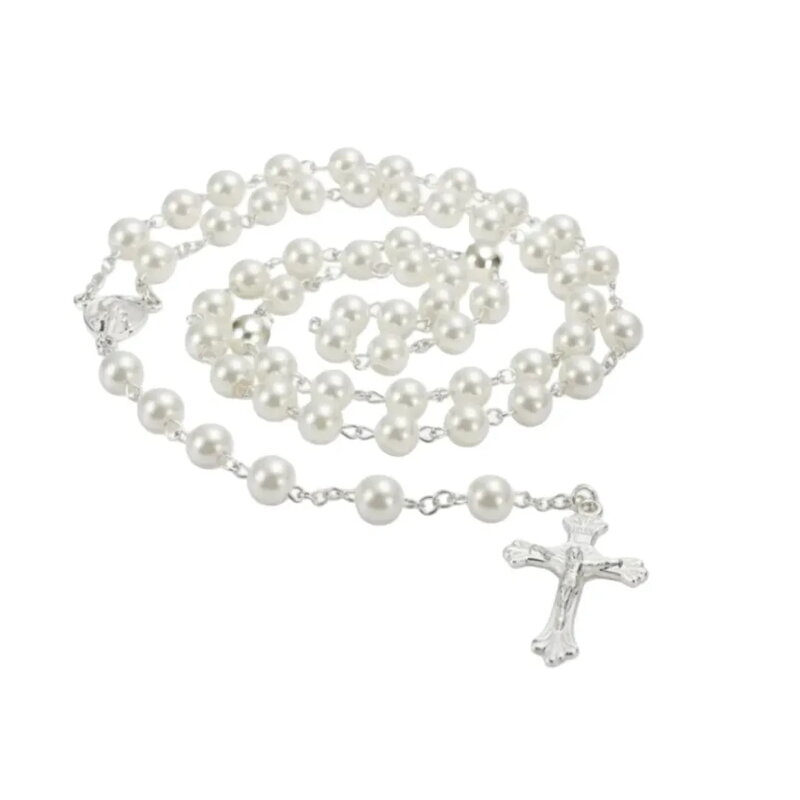 Růženec Amira 020 bílý