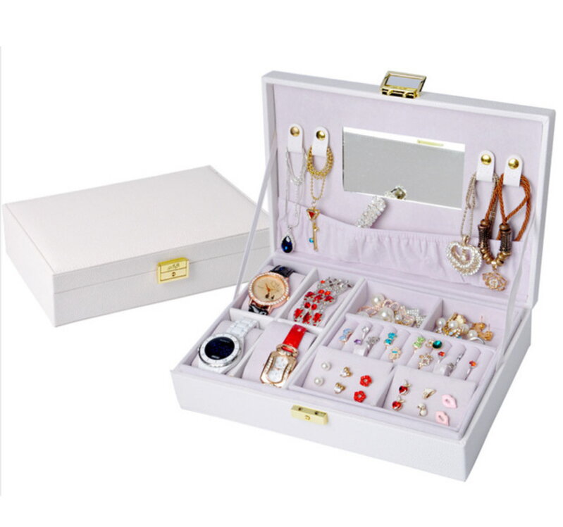 Šperkovnice Miranda Juliana Bílá