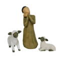 Vánoční Betlém Pastýřka 3 figurky