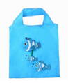 Nákupní taška Tropical fish modrá