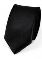 Černá kravata jednobarevná